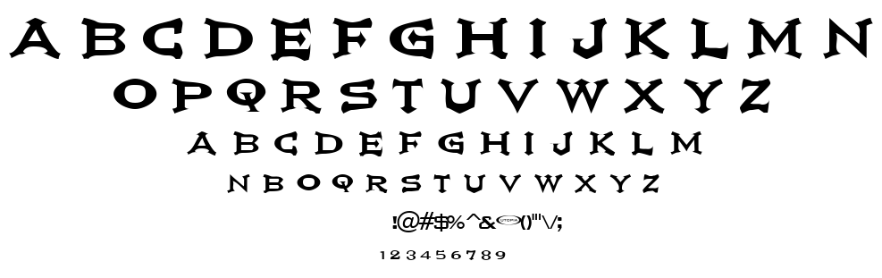 Ikarus font