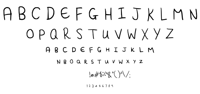 Mini-Capitals font
