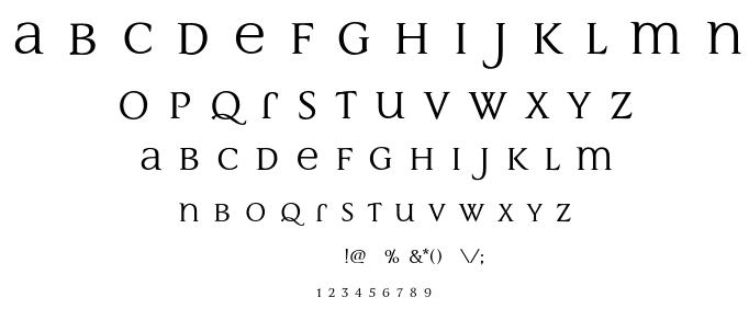 Multima font