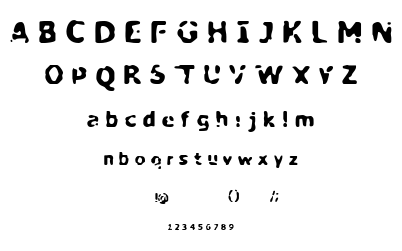 My Biopsy font