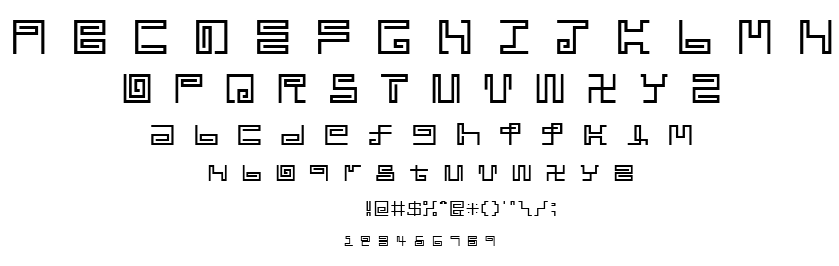 noodle font