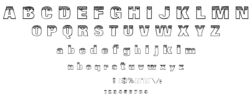 NewBunting font