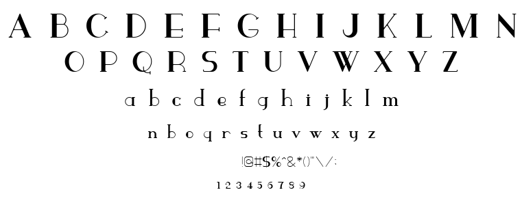Parismatch font