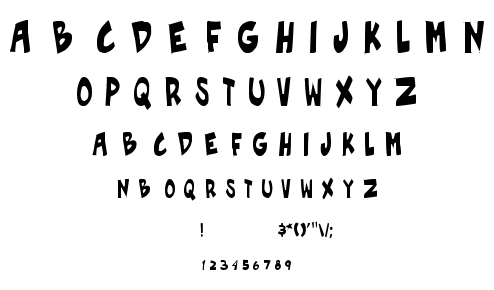Roof Runners Active font