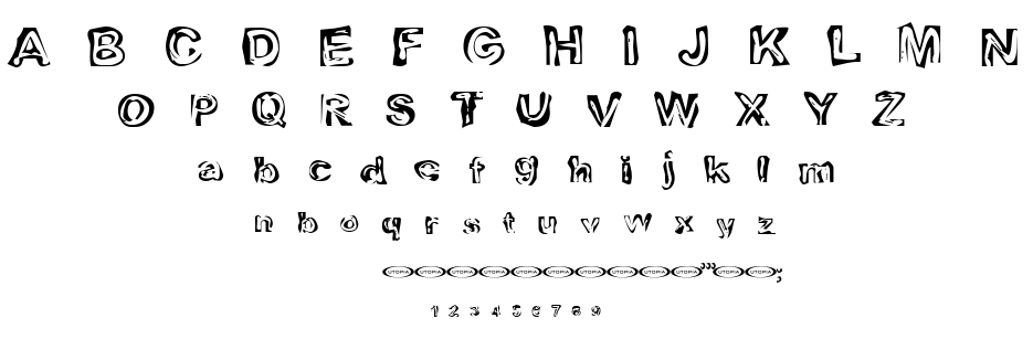 Playdough font