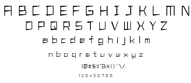 Speed font