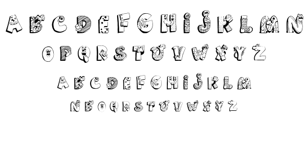 SillySet font