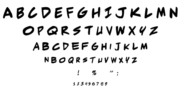 Adam Warren Pro font