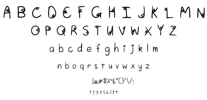 aishiteru~ font