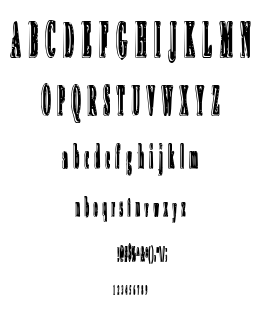 An Irritating Speck font