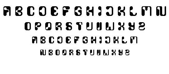 biological font