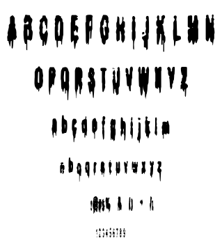 Bodybag font