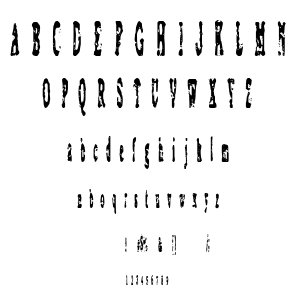 Coagulate font