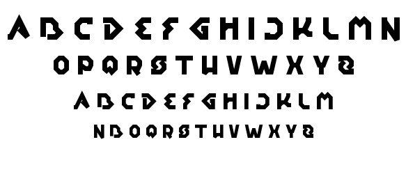 earth aircraft universe font