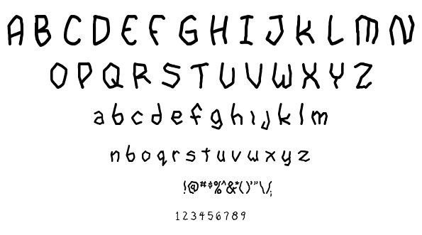 Goon Spectre TBS font