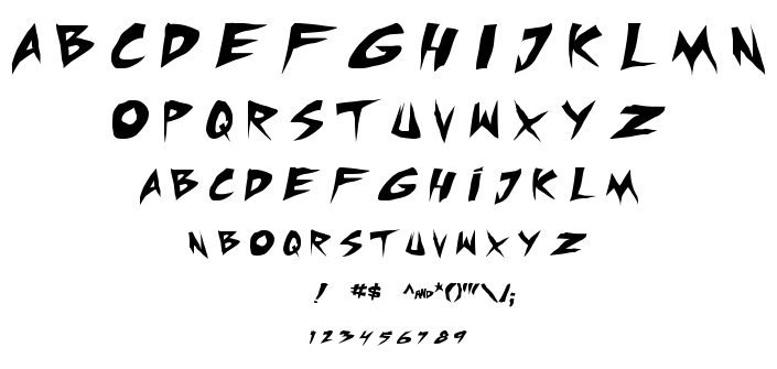 Mic Check TBS font