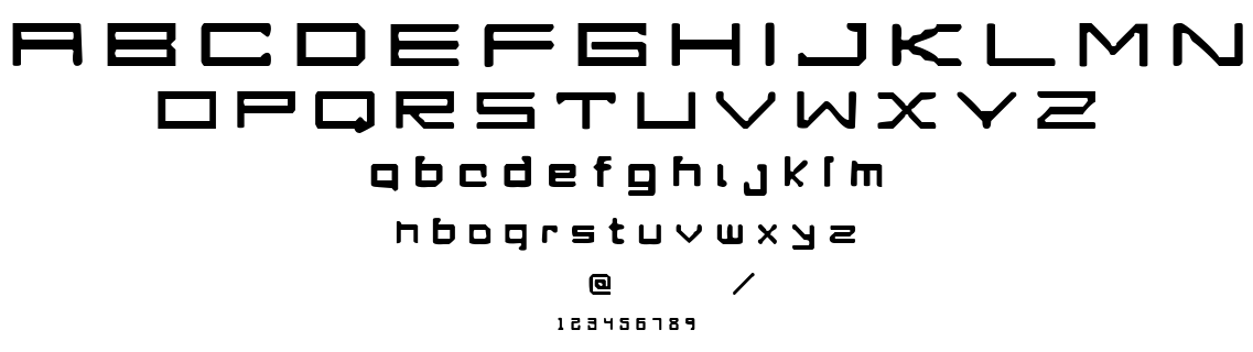 A Perfect Drowning font