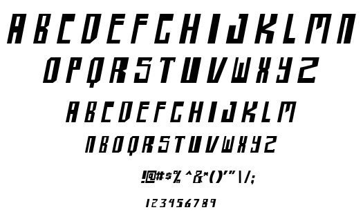 Shellhead font