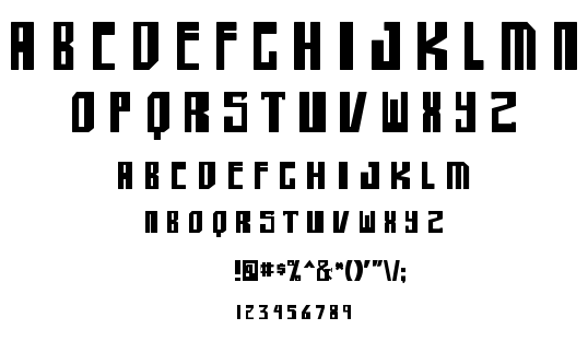 Shellhead 2 font