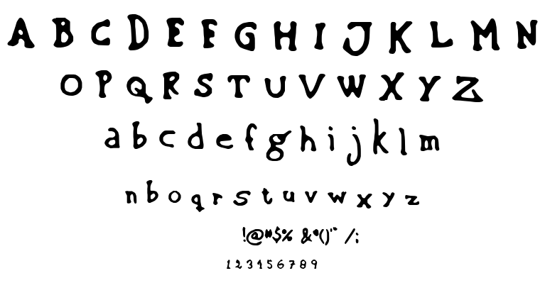 Sinking Ship font