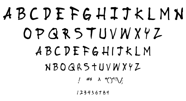 Stubborn Heartz TBS font