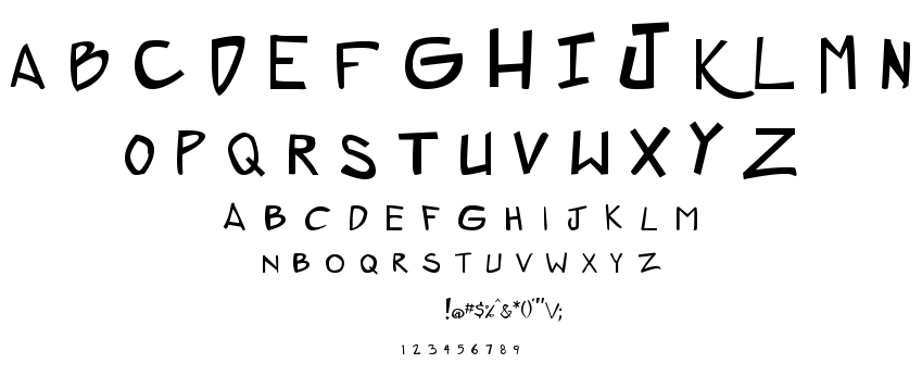 ZeroGene font