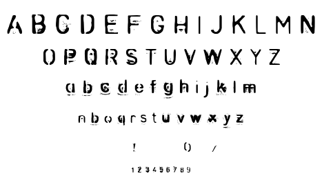 Zombie-Noize font