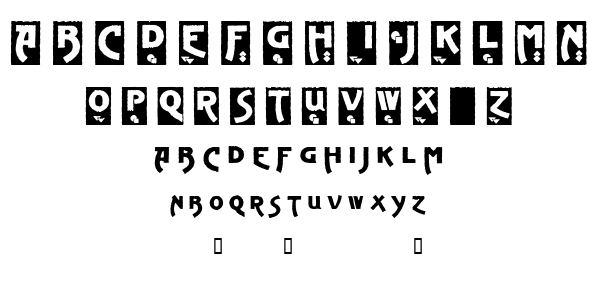 Advertising Gothic font