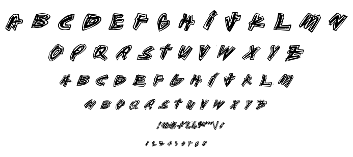 Aikasiirtyma font