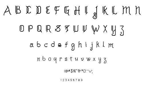 AkashiMF font