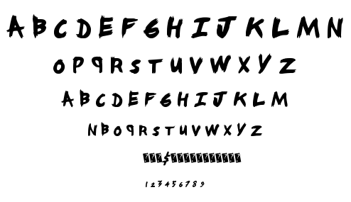 Angry Nerds font