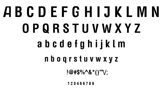 BDP Fox font