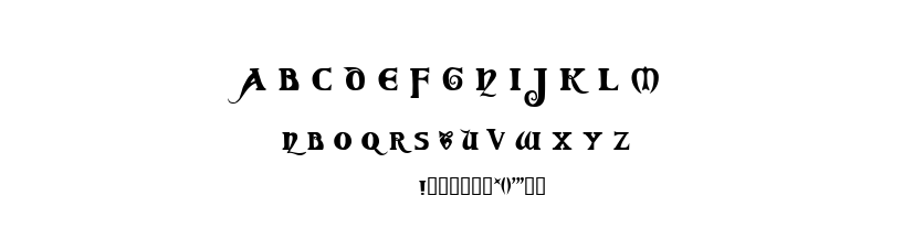 coverack font