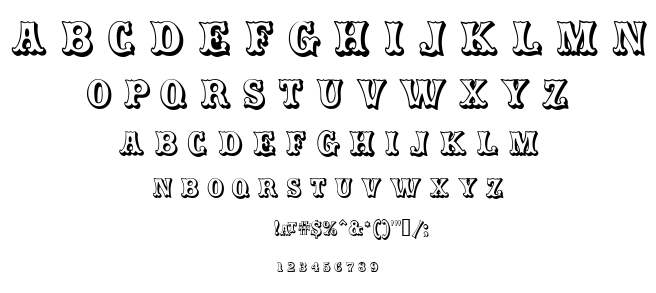 Carnival font