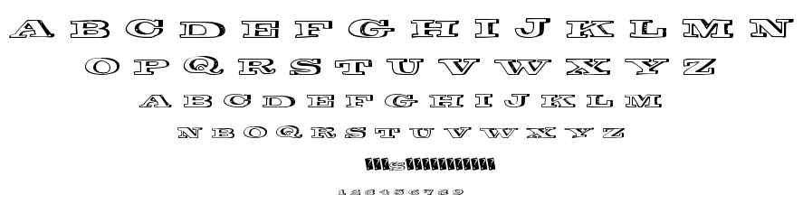 Comic Shadow font