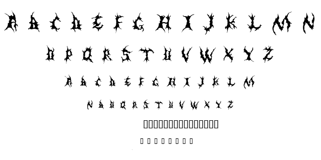Dementia font