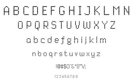 Dited font