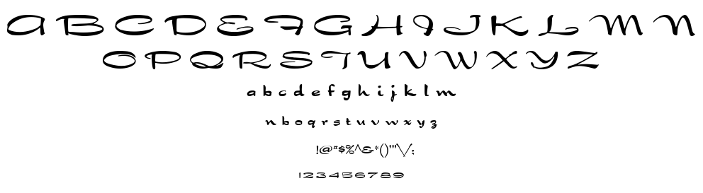 Dragonfly font