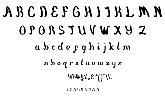 Emerald font