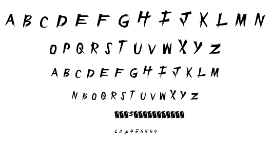 Epic Slash font
