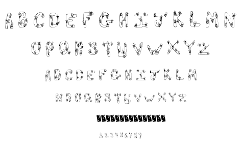 Eye Scare font
