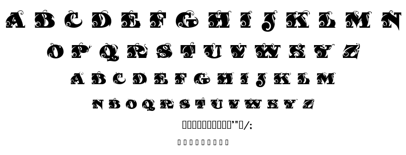 Fantastic MF font