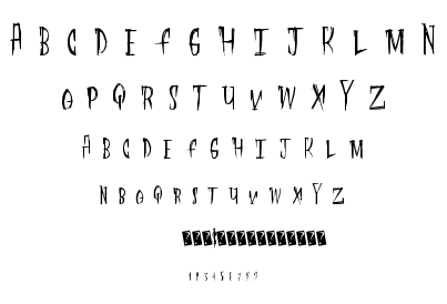 Flesh Digster font
