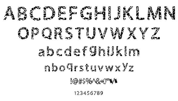 Fur Handcuffs font