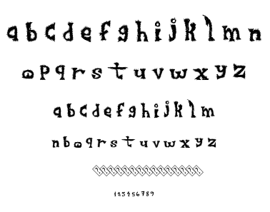 FurrySack font