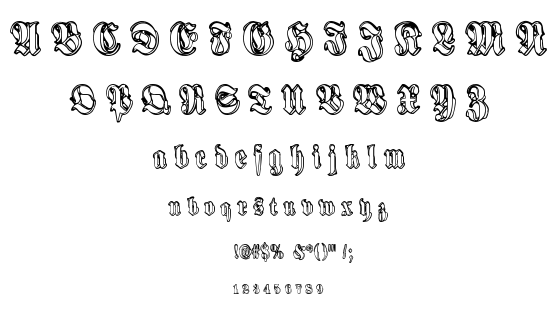 Harmaa Perkele font