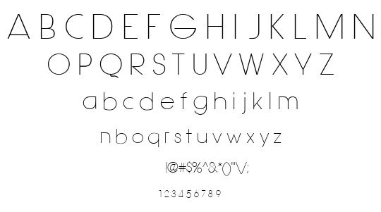 Hasteristico font