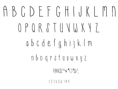 *HYPERNESS* font