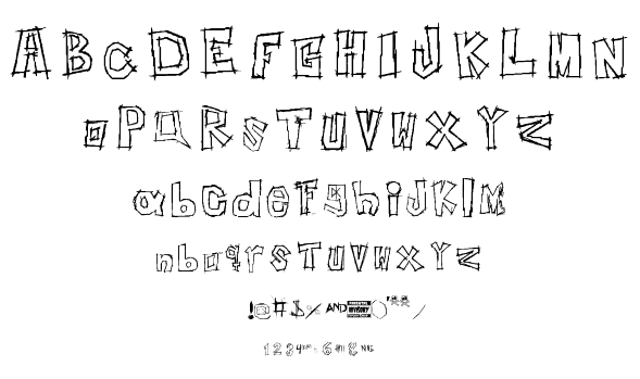 Insert your name here font