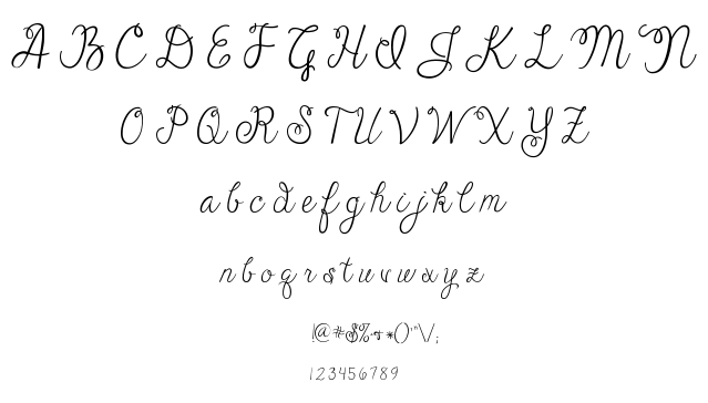 Janda Cheerful Script font